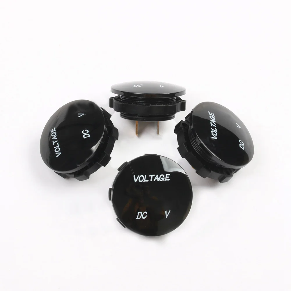 

Цифровой мини-вольтметр с ЖК-панелью, тестер с цветным дисплеем, водонепроницаемый для автомобиля, мотоцикла, 5-48 В постоянного тока