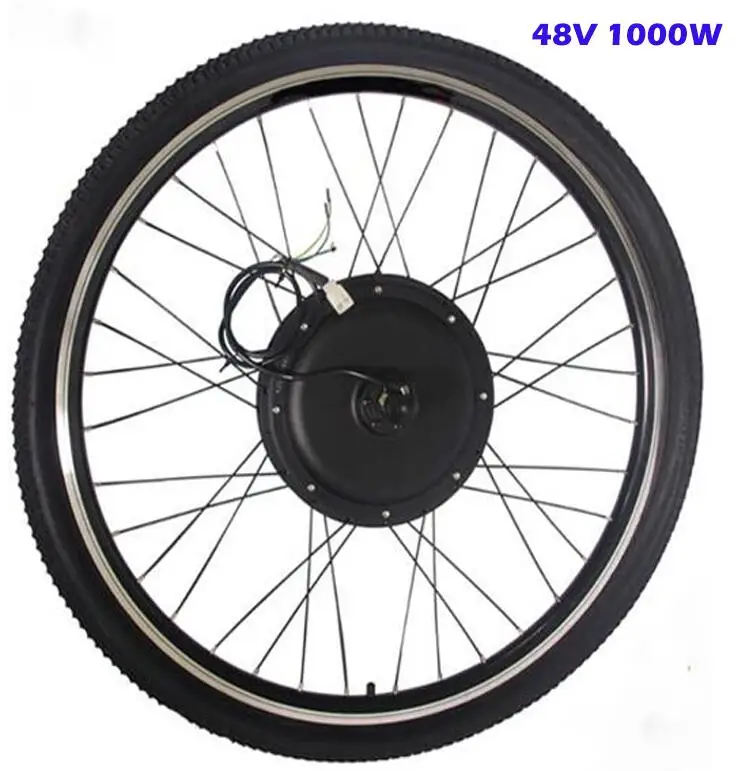 48v 1000W Ebike электрическое преобразование велосипедов моторное колесо двигателя комплект 26 27,5 28 дюймов 700C 48V 1000W 1500W задние электронные комплекты двигателя велосипеда - Цвет: 48v 1000W