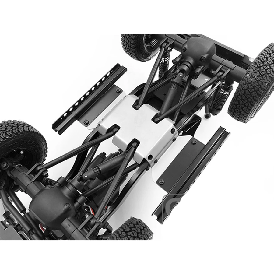 Rc игрушки Автомобильная защита шасси с боковыми ползунками-узел педалей Для MST CFX