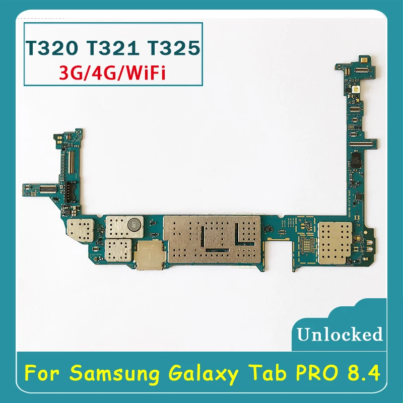 Разблокированная Замена для Samsung Galaxy Tab Pro 9. 0 T320 T321 T325 материнская плата 16 Гб Android OS