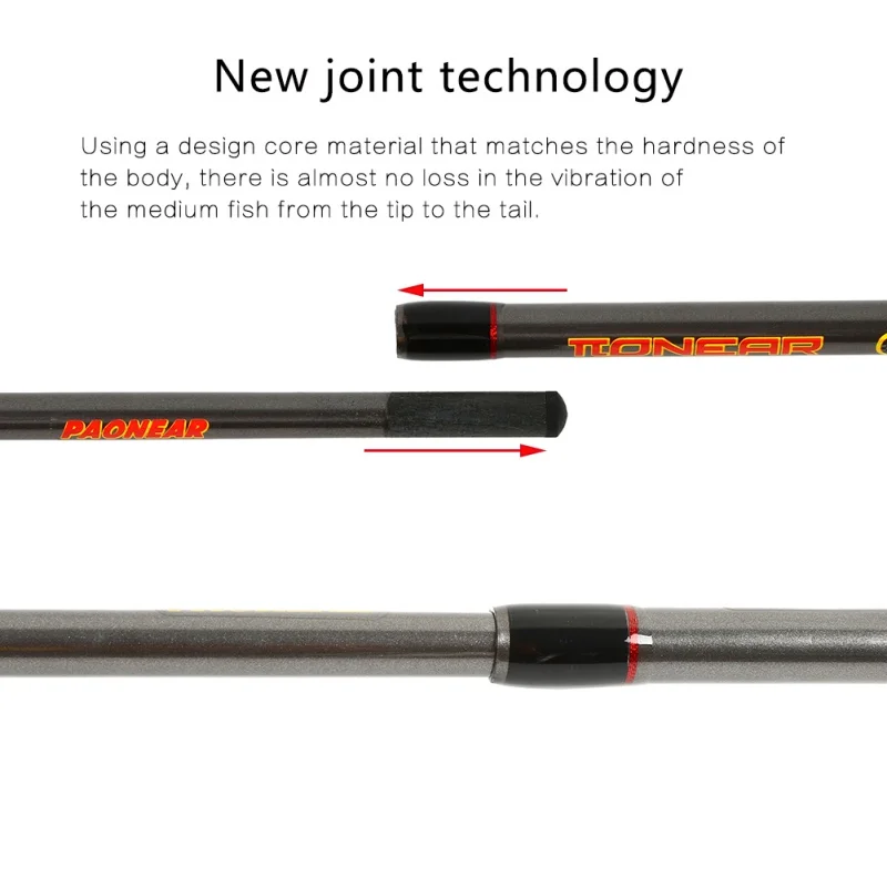 Рыболовная удочка из стекловолокна 1 8/2 М мощная ручная рыболовная снасть съемная