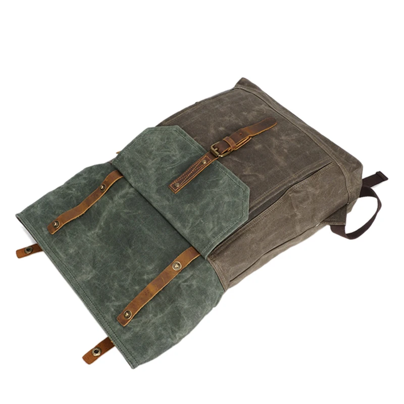 

Backpack Vintage Travel Canvas Bag Waterproof