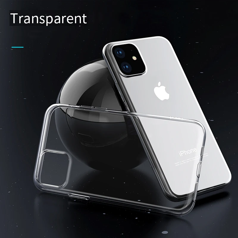 Transparent HOCO ультра тонкий прозрачный мягкий ТПУ чехол для iPhone X Xs тонкий прозрачный защитный силиконовый чехол на айфон xs Max XR 10 Coque - Цвет: Transparent