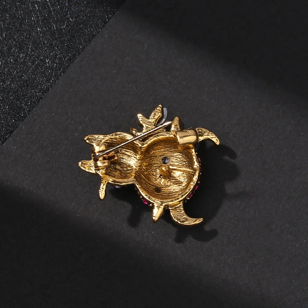 1 шт. Стразы милые эмалью с изображением коровы броши для женщин китайский быка