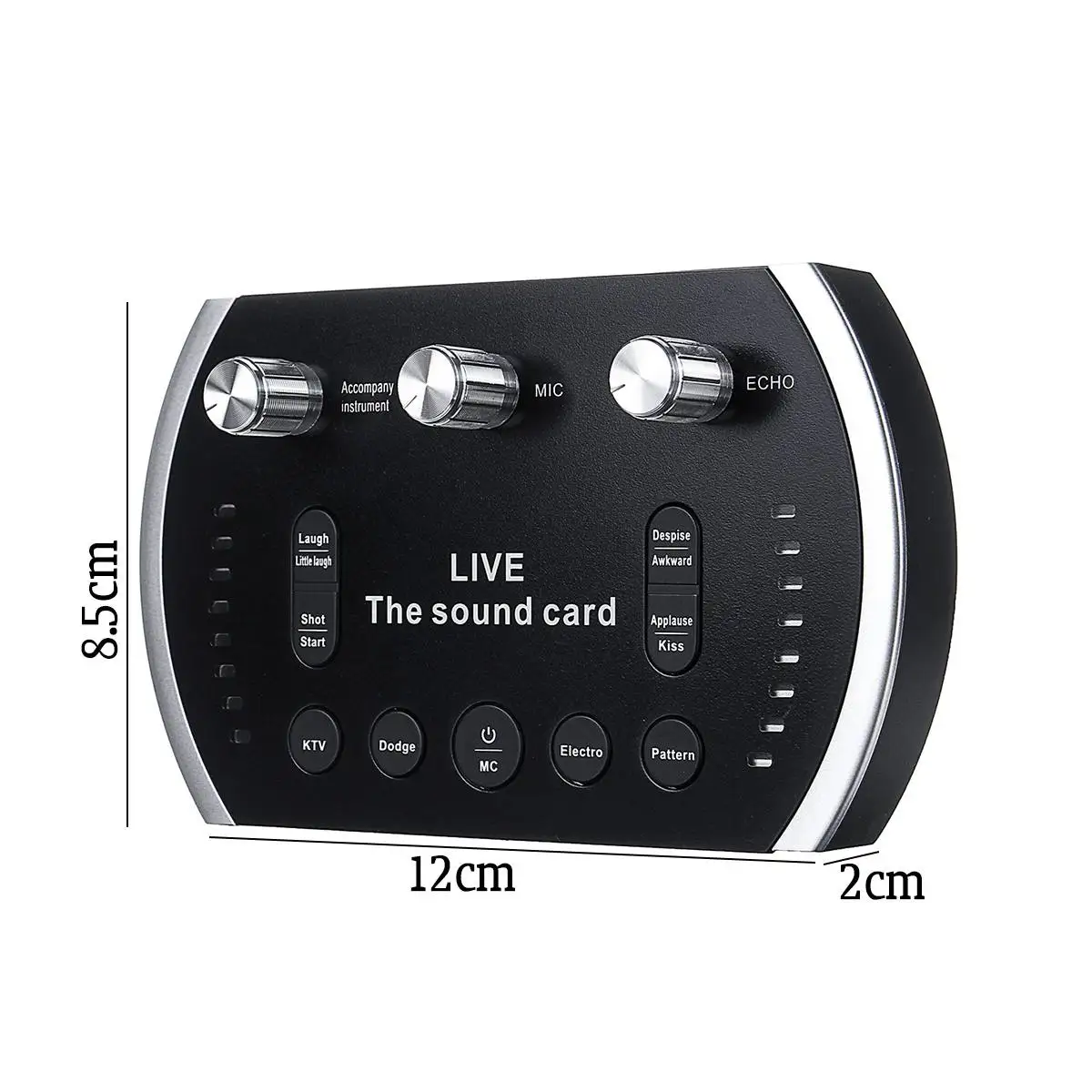 Звуковая карта USB аудио интерфейс внешний интернет потоковая передача Musik LIve применимый или Запись Микрофон гитара Rnchor