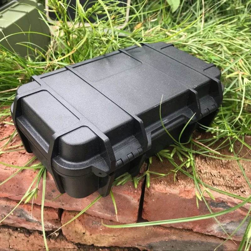 

Creative Double Layer Plastic Waterproof Airtight Survival Case Container Outdoor Camping Kits Travel EDC Storage Box