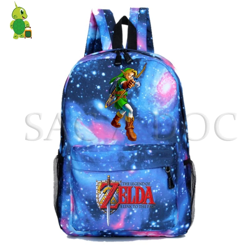 22 Легенда о Зельде игровой рюкзак для Galaxy Link Majora's Mask школьные сумки для подростков девочек мальчиков путешествия рюкзак Детский рюкзак для книг - Цвет: 22