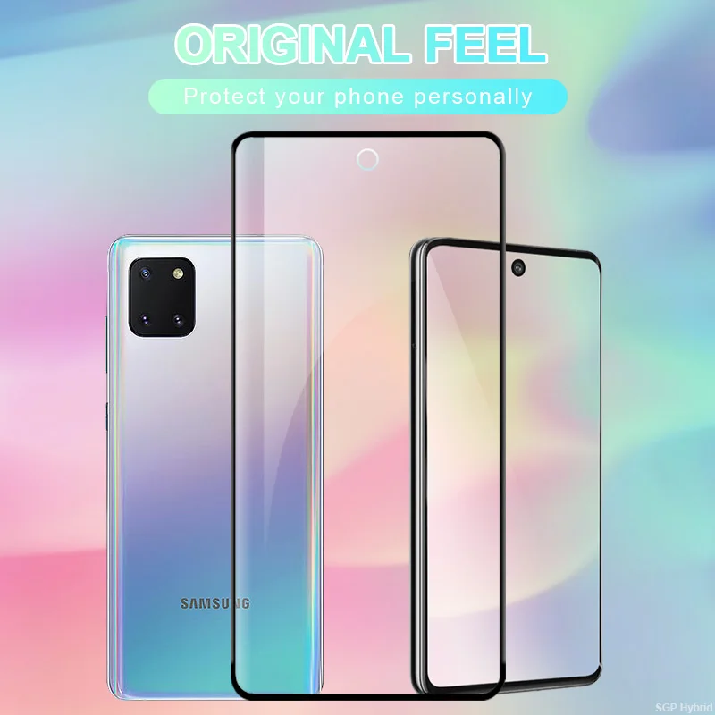 Закаленное стекло 2-в-1 для Samsung Galaxy Note 10 Lite Защитное экрана камеры Note10 пленка
