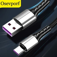 usb type c cable 5a fast charging line data sync usbc micro usb cord for huawei p50 40 mate 30 20 pro lite 55w type c turbo wire