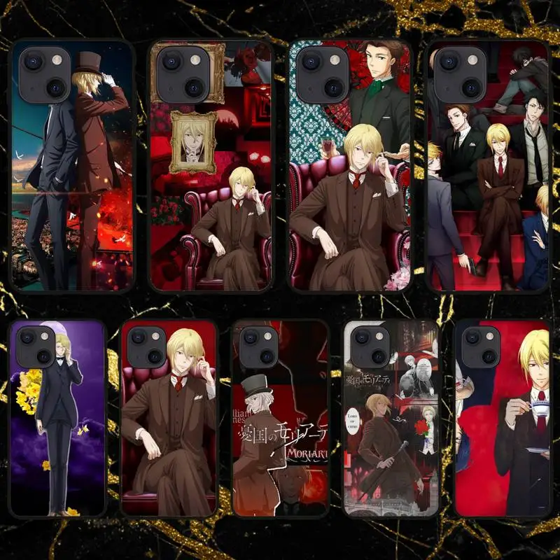 

Anime MORIARTY THE PATRIOT Phone Case For iPhone 11 12 Mini 13 Pro XS Max X 8 7 6s Plus 5 SE XR Shell