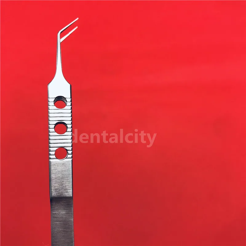 Best Micros Stainless steel Dovetailed Tweezers Platforms Ophthalmic Forceps 11cm | Красота и здоровье