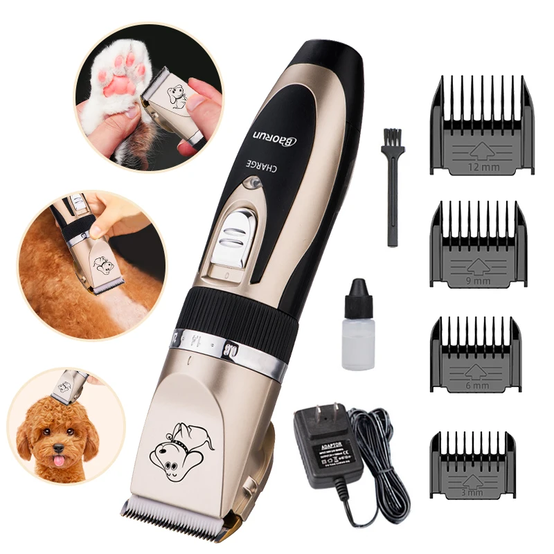 Перезаряжаемый триммер для собак профессиональная машинка стрижки домашних