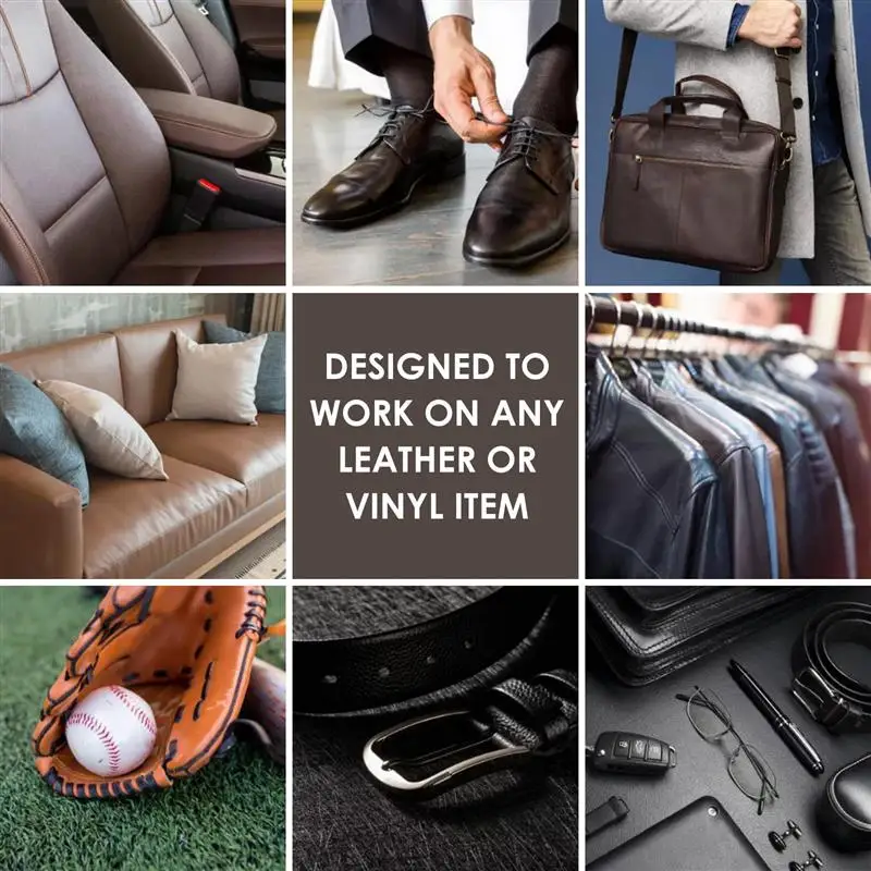 

Professional Leather And Vinyl Repair Kit For Furniture Car Seats Sofa Jacket Purse Belt Shoes Obd2 Car Accessories