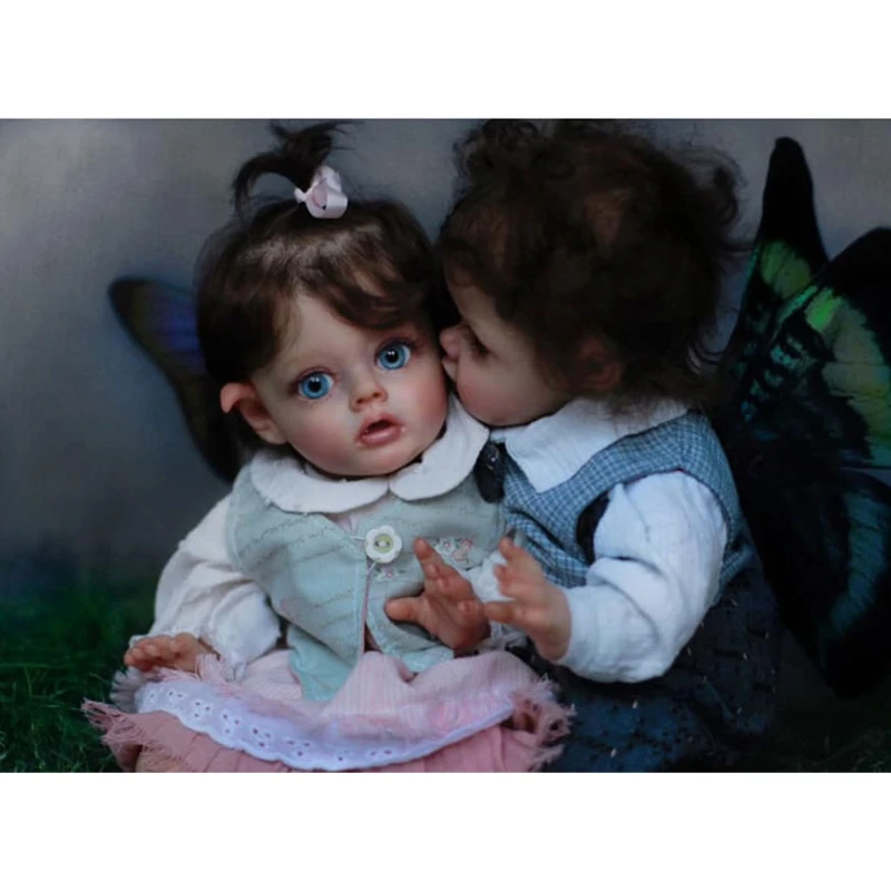 

12In Looking Lifelike Realistic Baby Silicone Newborn Care Easy Washable Toy for Children and the Elderly DIY Kit