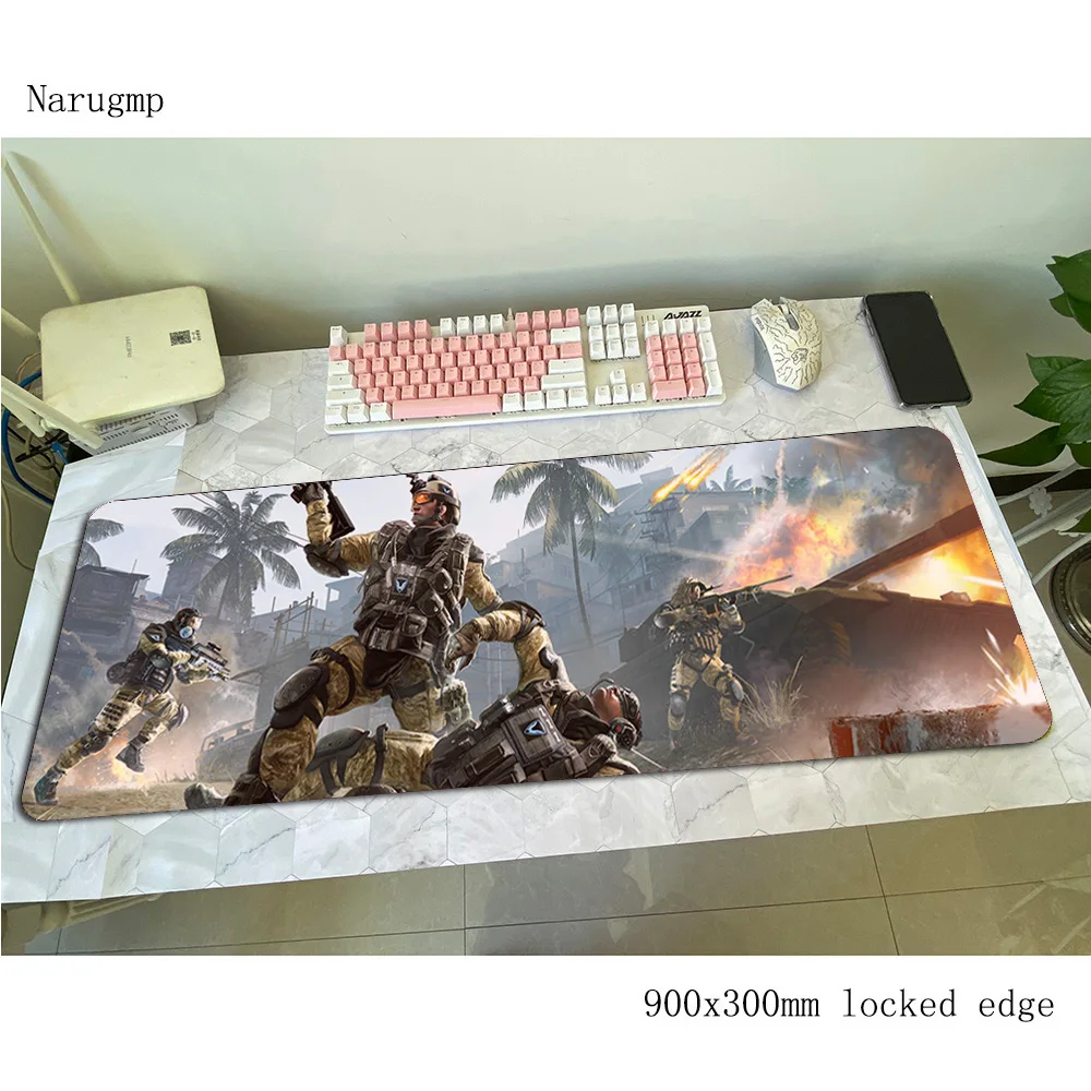 warface pad mouse Aestheticism computer gamer 900x300x4mm padmouse Gorgeous mousepad ergonomic gadget office desk mats