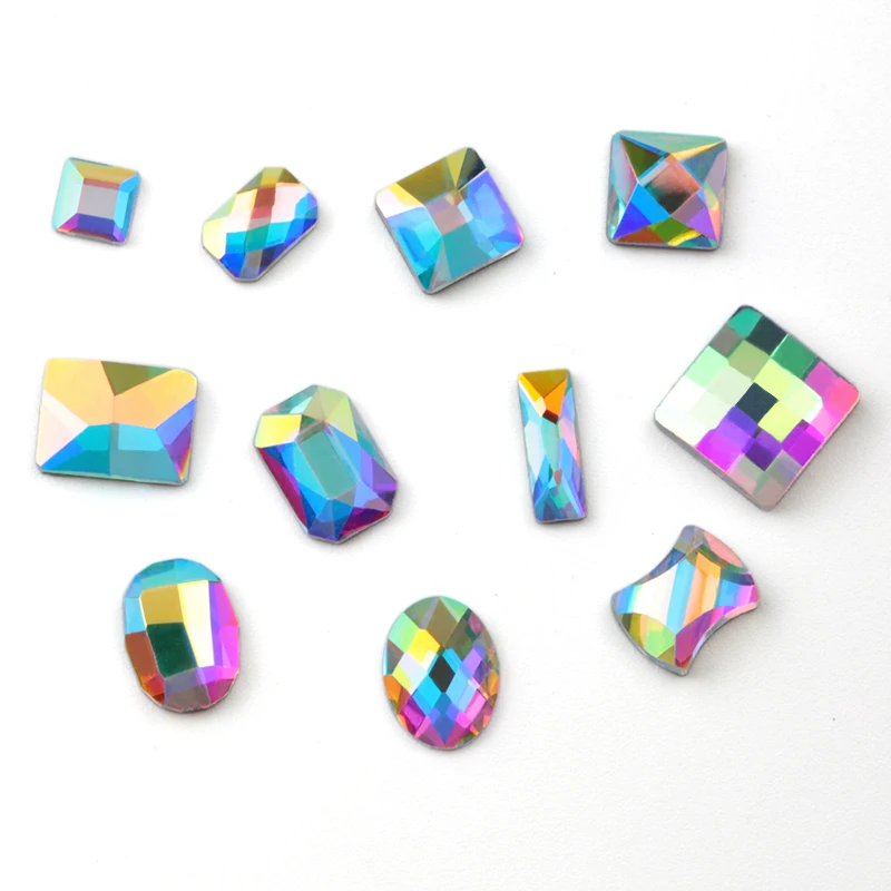 Qiao Новый исправление горный хрусталь различной формы смесь кристаллов стекло