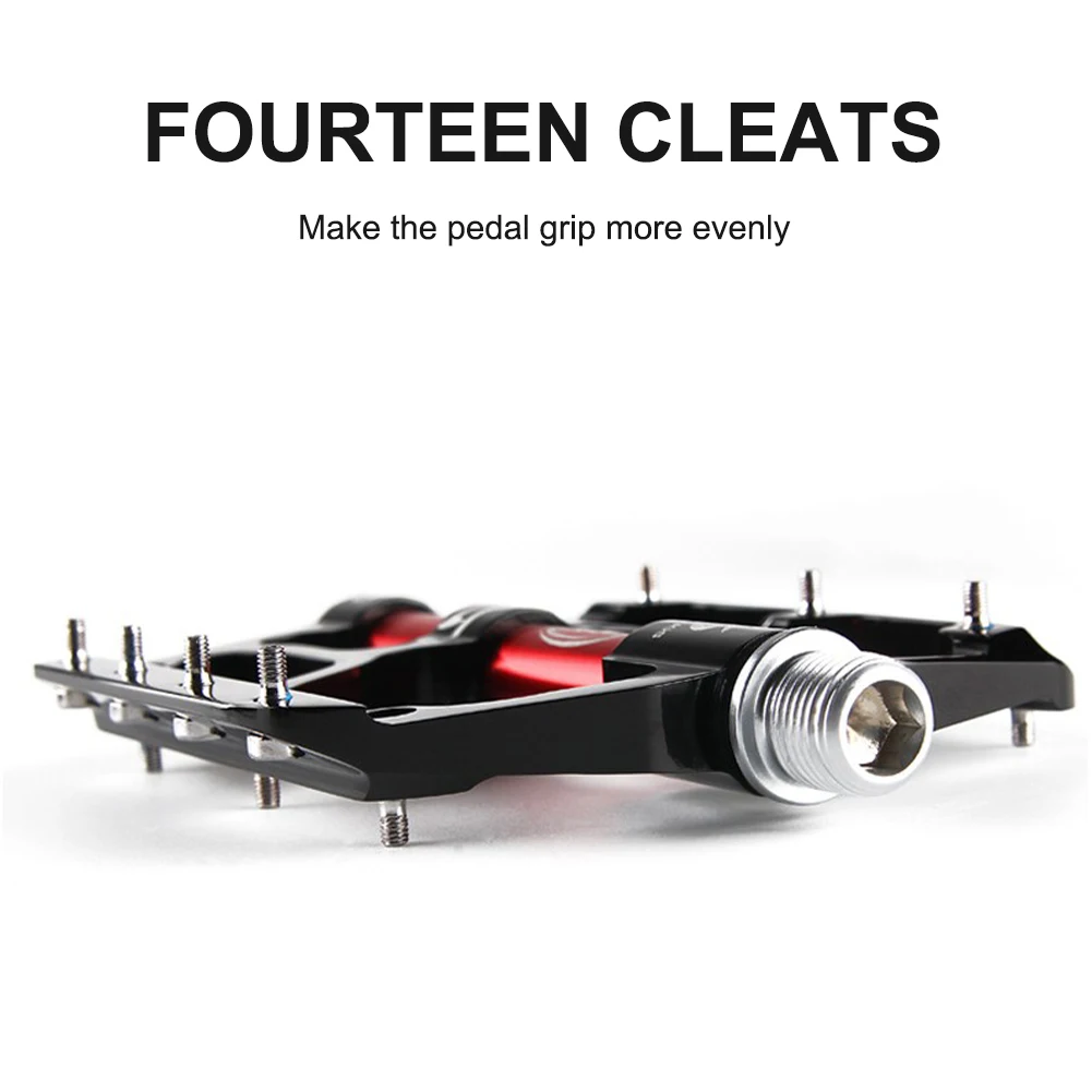 

Aluminum Alloy Flat Bike Pedals MTB Road 3 Sealed Bearings Bicycle Pedals Outdoor Cycling Mountain Bike Pedals Bicycle Accessory