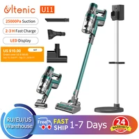 ultenic u11 cordless vacuum cleaner 25kpa suction with led display removable battery smart home appliance for floorcarpet