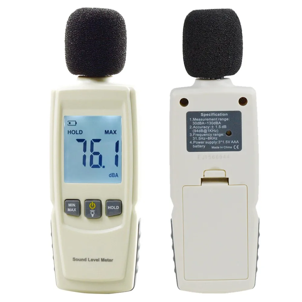 ACEHE тестовые технологии ЖК цифровой уровень шума описать метр 30-130dBA Прямая