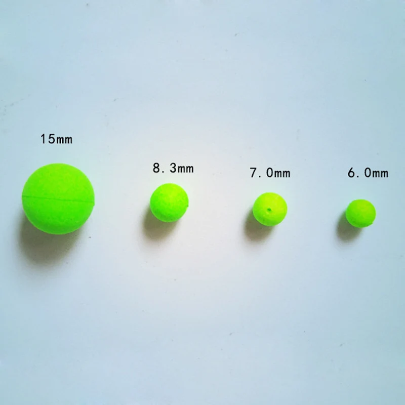 10pcs Diameter 10mm-20mm EPS Foam Fishing Float Hard Buoyancy Ball Float Gear Fish Float Outdoor Floating Fishing Accessory