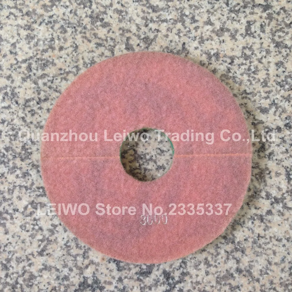 Сверхмощный Алмазный полировальный Коврик для пола влажный 8 дюймов круг