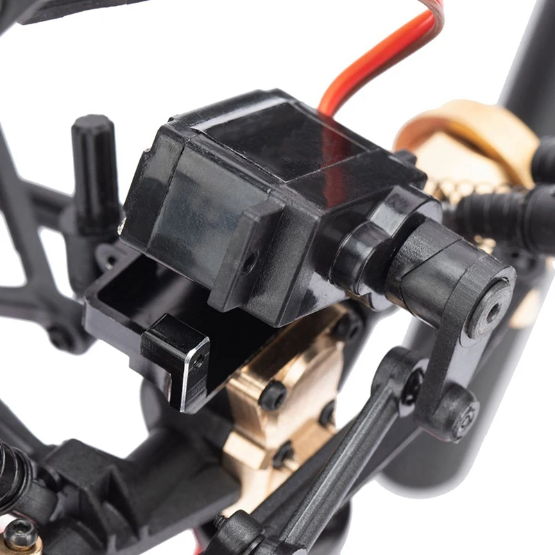 

Metal Servo Mount Bracket for 1/24 Axial SCX24 90081 AXI00002 & Metal Front & Rear Adjustable Shock Damper Towers Mount