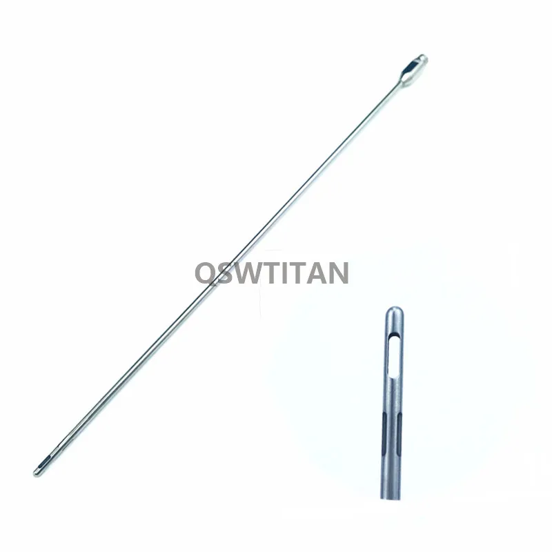 Канюля для липосакции с пятью отверстиями из нержавеющей стали |