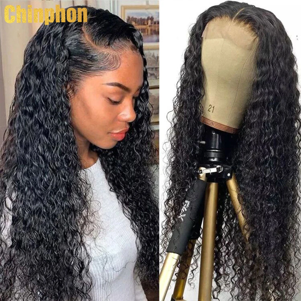 

Remy Peruvian Deep Wave Lace Front Wigs Glueless Free Part 13x4 Lace Frontal Wigs Swiss Lace 100% Human Hair Wigs Fast Shipping