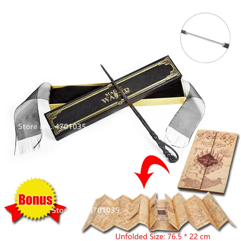 Волшебные палочки с металлическим сердечником для косплея Дамблдора вольдемота