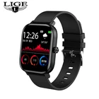 Часы наручные LIGE мужскиеженские цифровые, спортивные часы с пульсометром, монитором сна, Bluetooth, часы для звонков, 2020