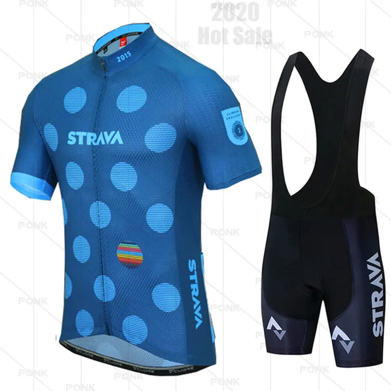 

Одежда для велоспорта STRAVA, Мужские дышащие топы для езды на велосипеде, одежда, профессиональный комплект из Джерси с коротким рукавом, лето...