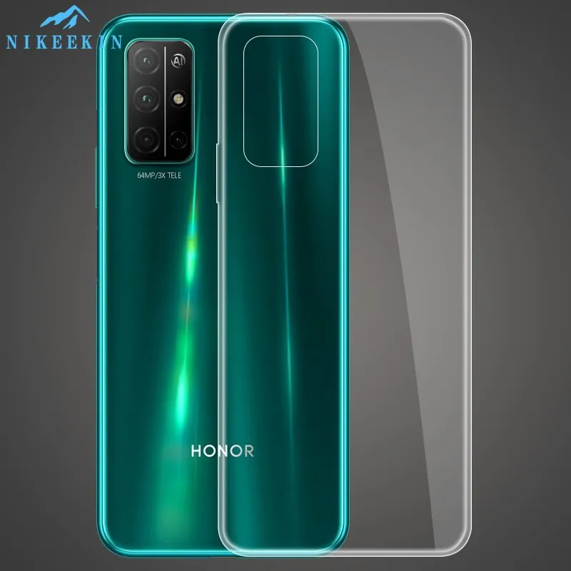 Ультратонкие прозрачные мягкие чехлы из ТПУ для Huawei Honor 6C Pro 9C 9A 3E 20i 10 9X 9 8 Lite 10i Nova 5T