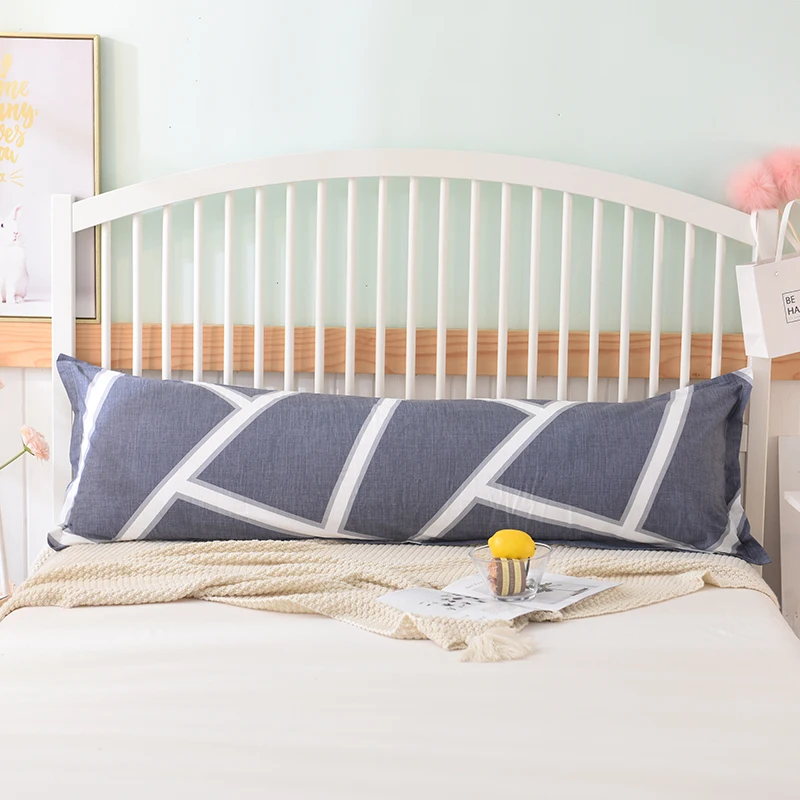 Наволочка для подушки длинная наволочка с молнией Мягкая принтом подушка 1 шт.