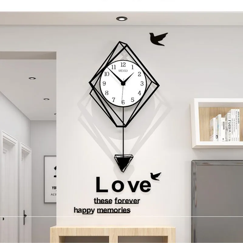  настенные часы гостиная бытовая индивидуальность креативная мода современная