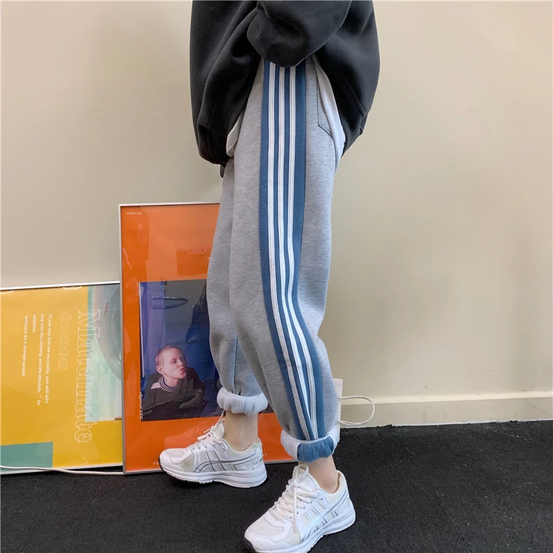 Спортивные штаны для отдыха женские стройнящие с завышенной талией как в