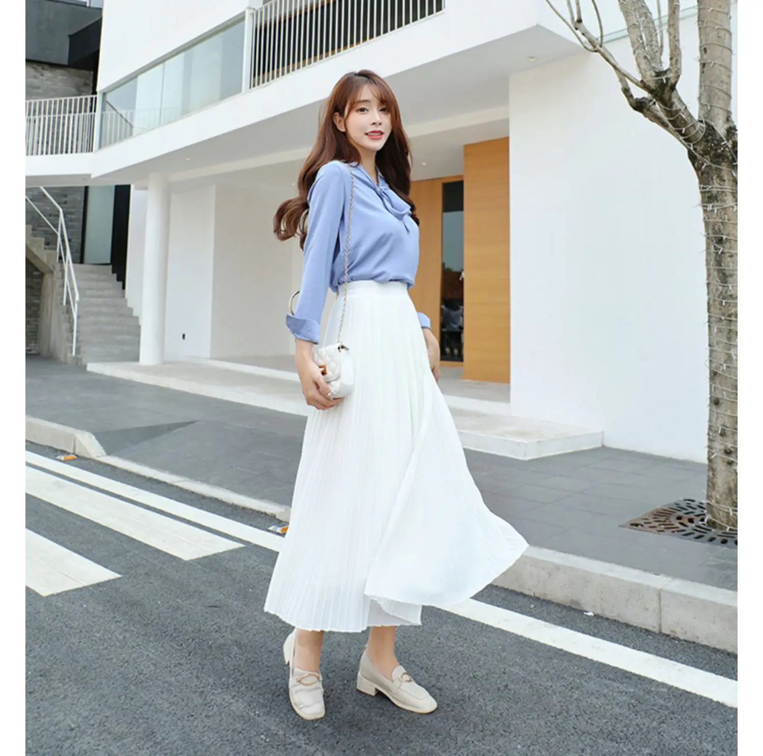 2020 летние женские юбки средней длины в винтажном стиле с завышенной талией