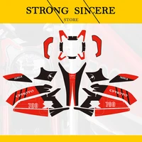 motorcycle 3d sticker for cfmoto clx 700 front fuel tank prevent scratc fuel tank pad sticker protector decals suitable