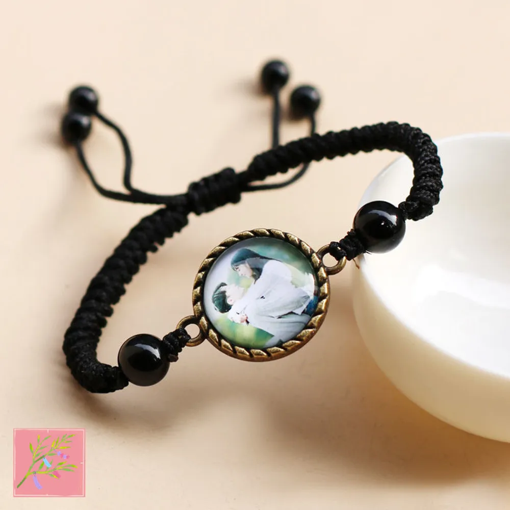 Персонализированное Рождественское украшение в виде Круга Antq Custom Photo добавьте