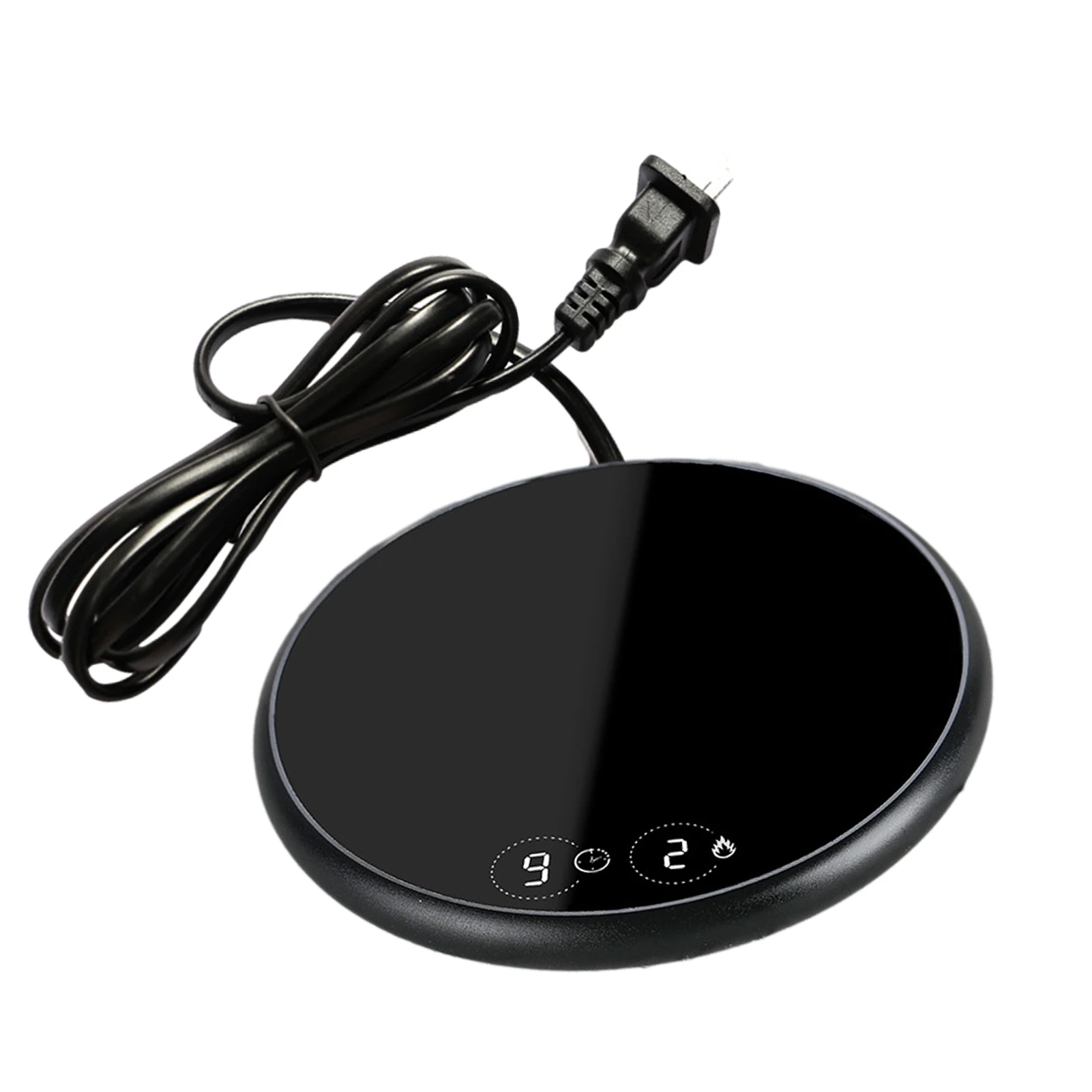 

Электрический подогреватель для чашек с сенсорным экраном, нагреватель для чая, кофе, молока, домашний и офисный Электрический подогревате...