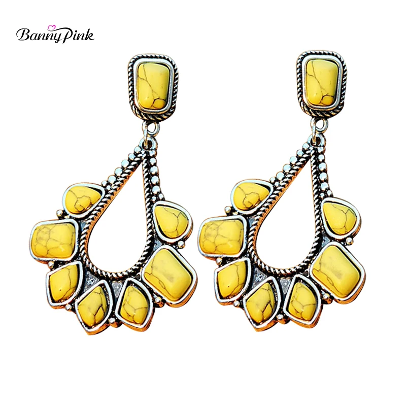 Женские сережки гвоздики Fanny в виде индийской свадебной люстры с массивным