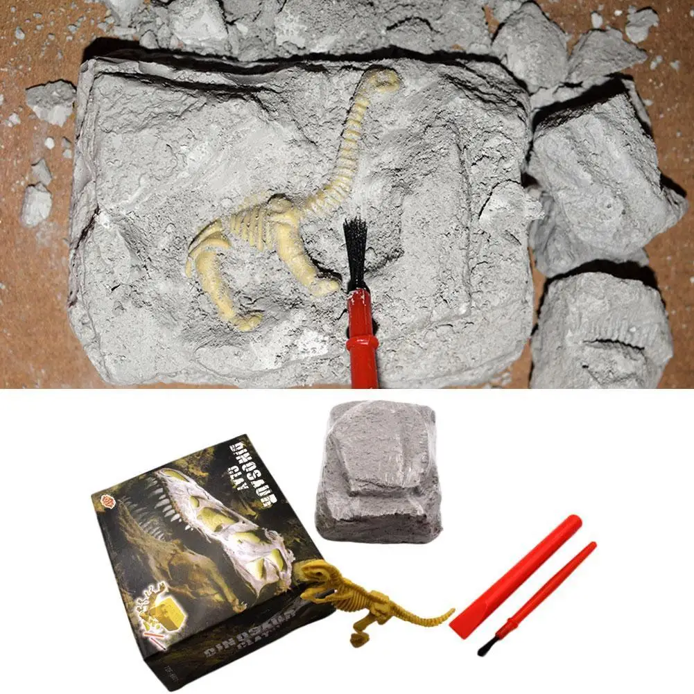 

Детские развивающие игрушки «сделай сам», маленькая археологическая фотоимитация динозавра, Имитация животных, игрушки