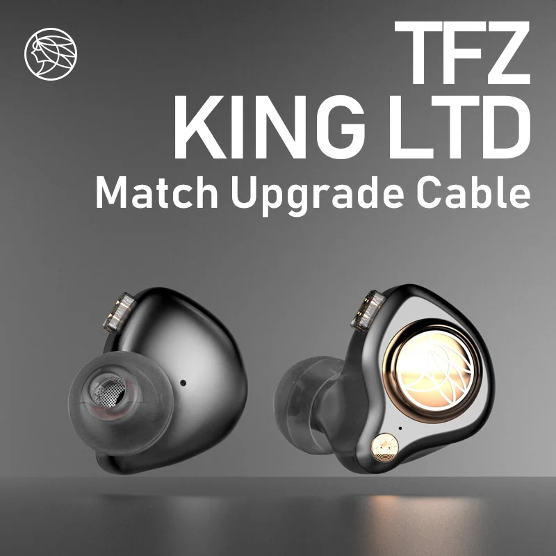 Hi Fi наушники TFZ KING LTD вкладыши с монитором IEM двойным магнитным контуром
