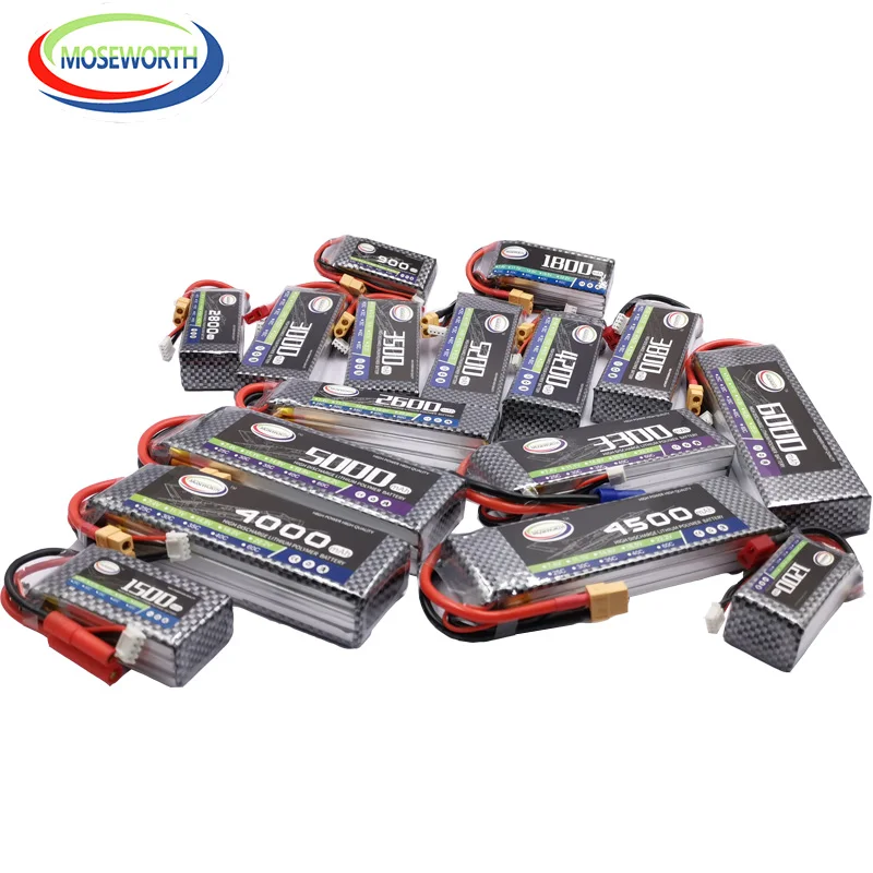 3S RC LiPo Батарея 11 1 V 2200 мА/ч 30C аэрокамера для дистанционно управляемого самолета
