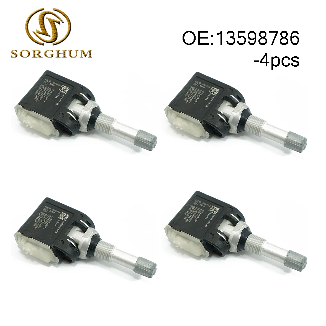 

4PCS 13598786 Tire Pressure Monitoring Sensor TPMS 315MHz Fits For Chevy For Chevrolet Camaro Caprice For Cadillac CTS