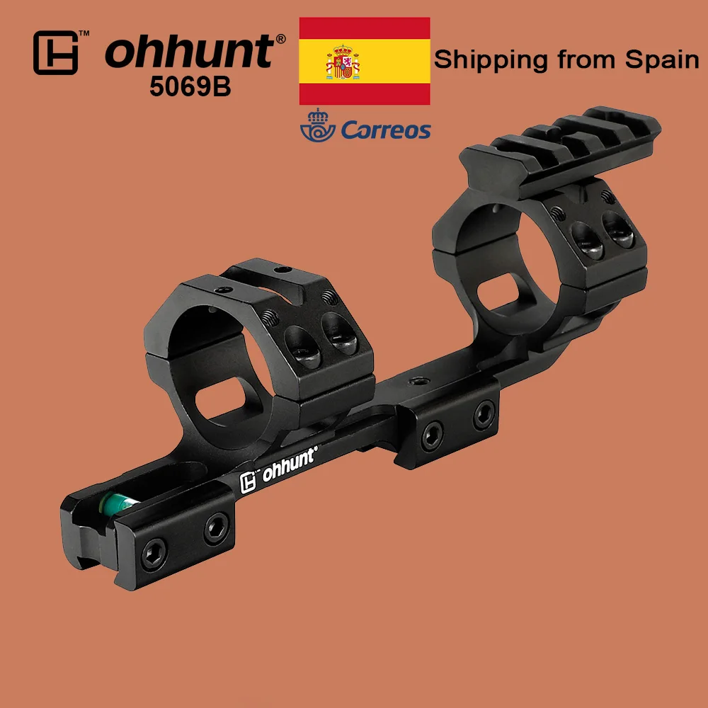 Ohhunt охотничий 11 мм Riflescope крепление 25,4 мм 30 мм двухнаправленное смещение кольца 3/" ласточкин хвост рельсовая база с пузырьковым уровнем 2 типа