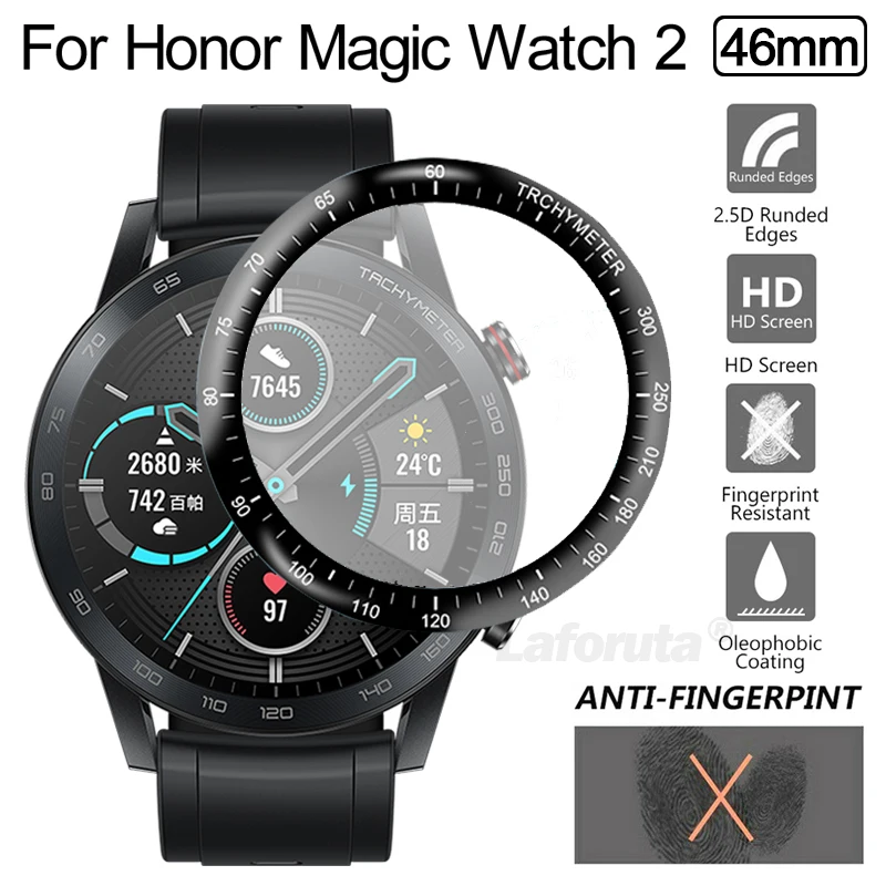 

3D Curved Soft Full Cover Screen Protector Ultra-thin HD Clear For Honor Magic watch 2 46mm Smart Watch Accessories (Not Glass)