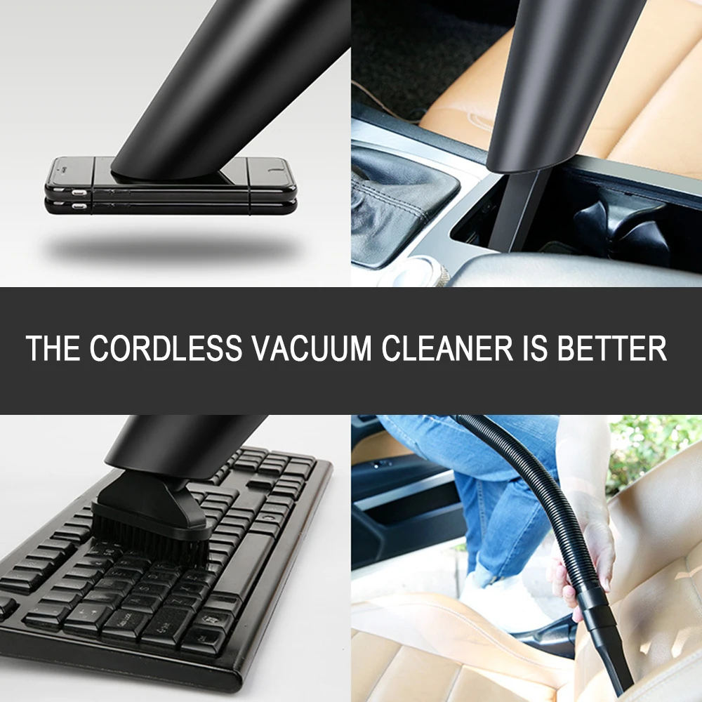 

Wonderlife Car Vacuum Cleaner Powerful Cyclonic Suction Home Portable Handheld Vacuum Cleaning Mini Vacuum Cleaner Bedroom
