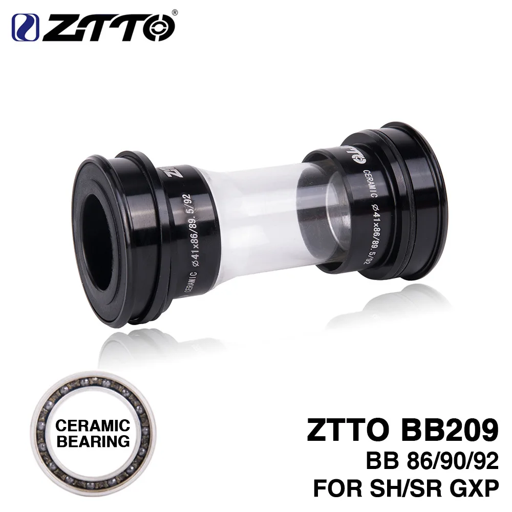 ZTTO MTB шатуны для шоссейного велосипеда части оси BB GXP 22 мм 24 мм BB209 BB92 BB90 BB86 пресс подходят нижние кронштейны шатуны запчасти