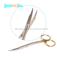 sharp tip and multi angle surgical scissors ophthalmic surgical scissors elbow straight shank ergonomic