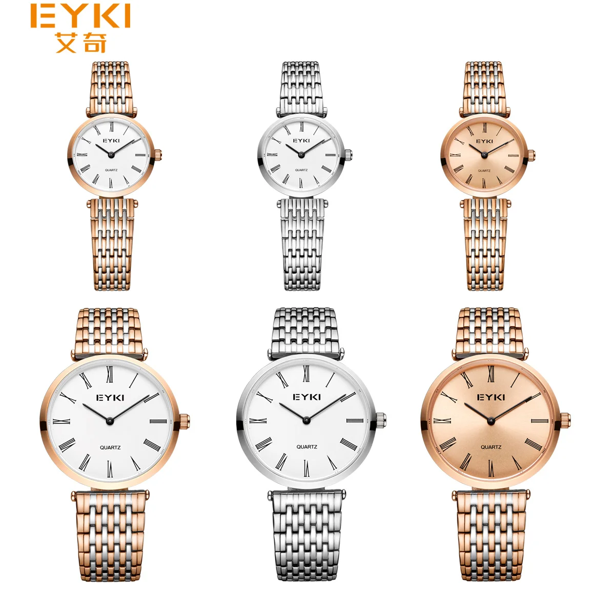 

Brand Woman Bracelet Watches Ladies Roman Numeral Stainless Steel Quartz Dress Watch Clock For Women
